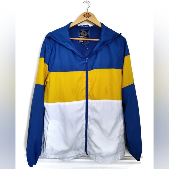 Bleeker and Mercer Other - Bleeker And Mercer 90's Y2K Jacket Activewear UCLA Colors Size Medium